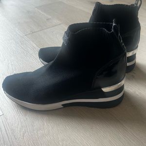 MICHAEL Michael Kors Skyler Wedge Sneakers Size 9.5 lightly worn.
